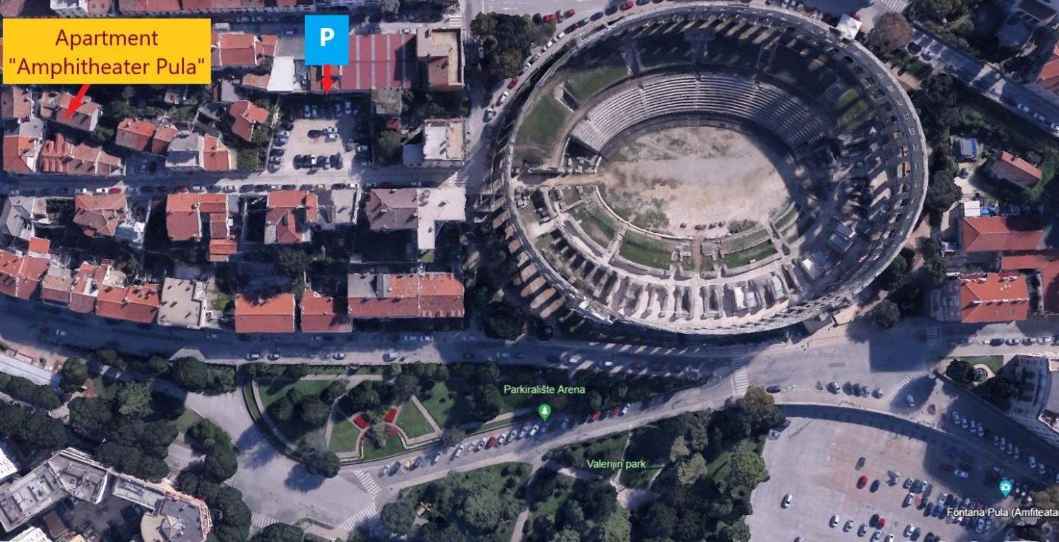Amfiteatar Pula Apartman Kültér fotó
